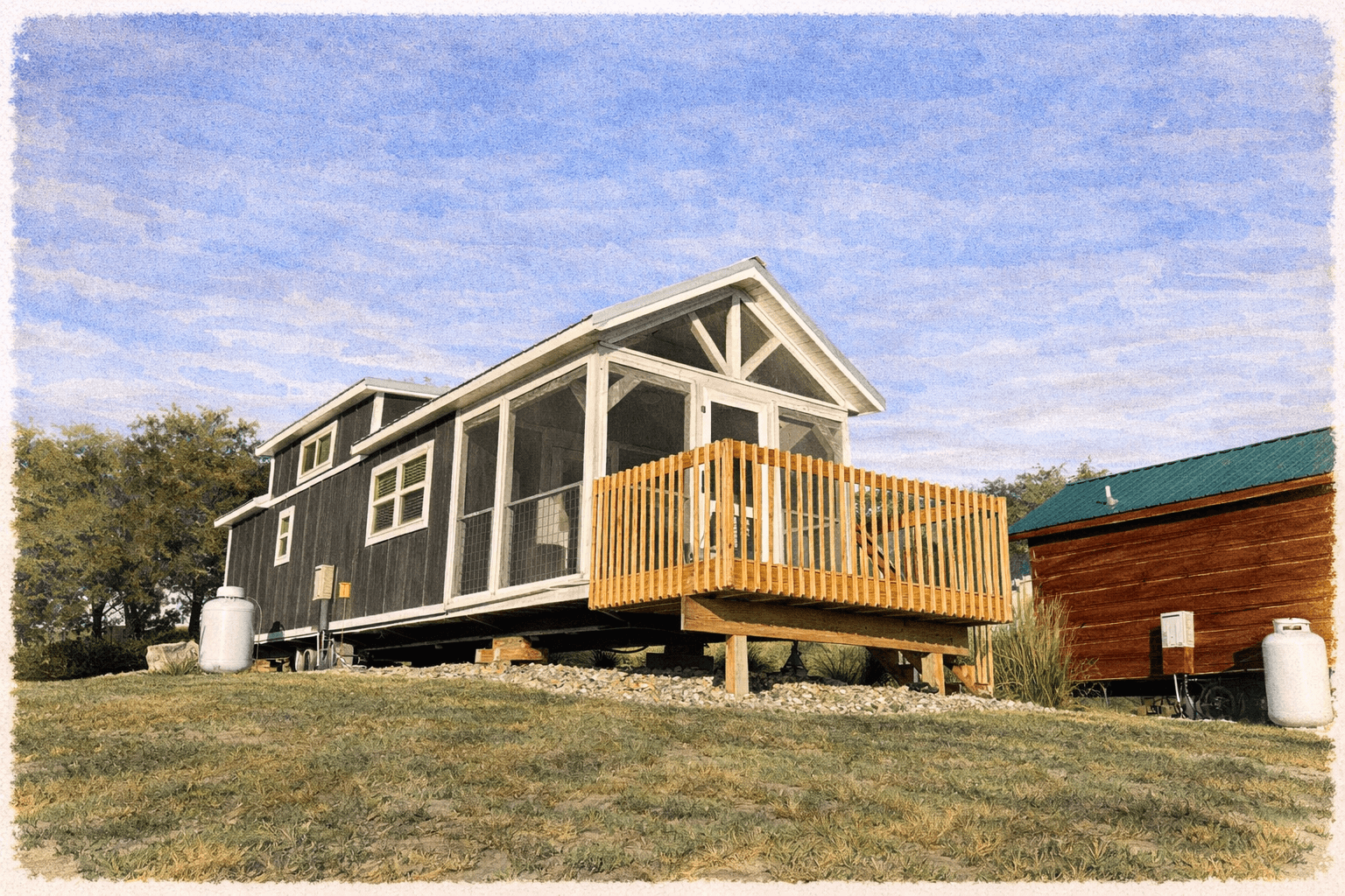 Moonlight Cabin